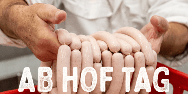 Biohof Greflgut - News - Ab Hof Tag - Bio Fleisch Wurst Speck Verkauf